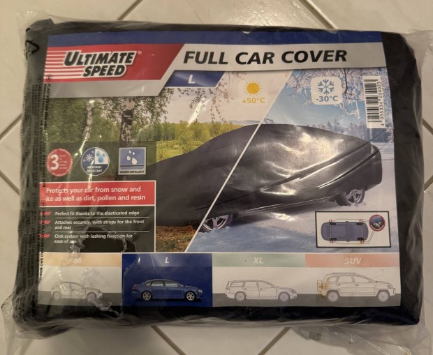 Aut�ponyva ponyvagar�zs sedan L m�ret� aut�ra