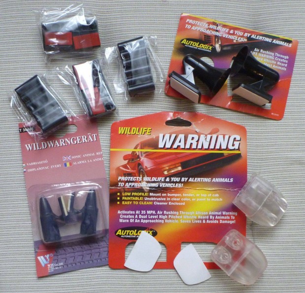 Aut�ra rakhat� szarvas riaszt� s�pok