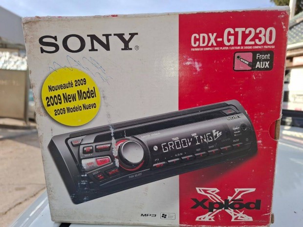 Autordi Sony CDX-GT230 Rdi/CD/DVD/MP3 WMA