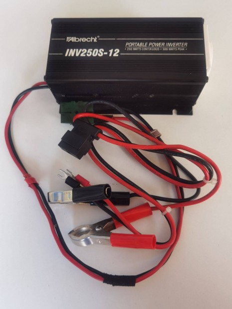 Auts Inverter Feszltsgtalakt 12V -230V Feszltsgnvel 250W/500