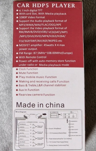 Aut�s MP5 lej�tsz� -  aut�r�di�