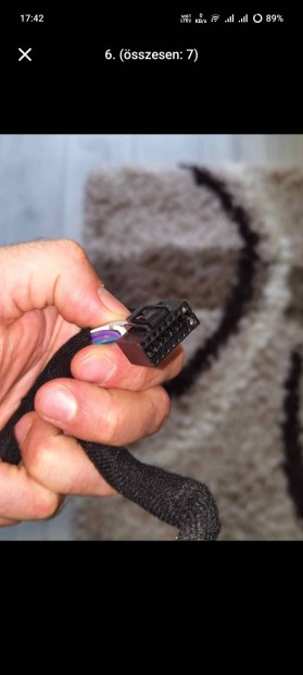 Autós erősítő 4 x 80 Watt