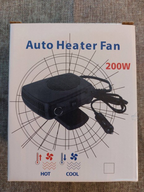 Autós páramentesítő és fűtőventilátor