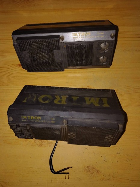 Autós retro hangfalak