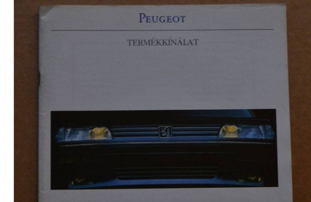 Auts jsg Peugeot katalgus magyar nyelv 1993