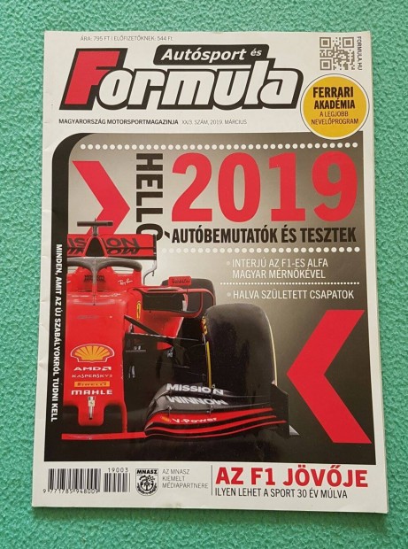 Autsport s Formula magazin (2019/mrcius)