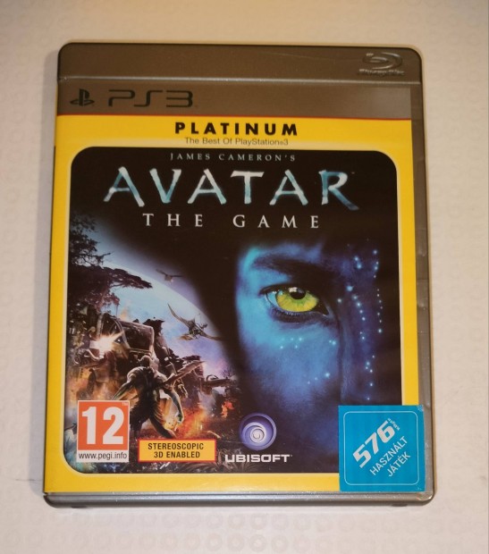 Avatar The game PS3 jtk Platinum 