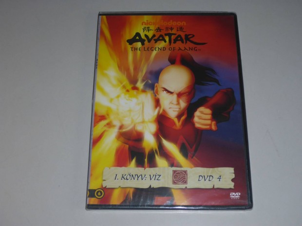 Avatar: Aang legendja - I. knyv: Vz, 4. rsz DVD film **