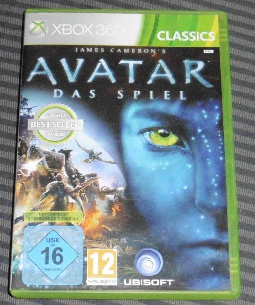 Avatar - The Game Gyri Xbox 360 Jtk akr flron