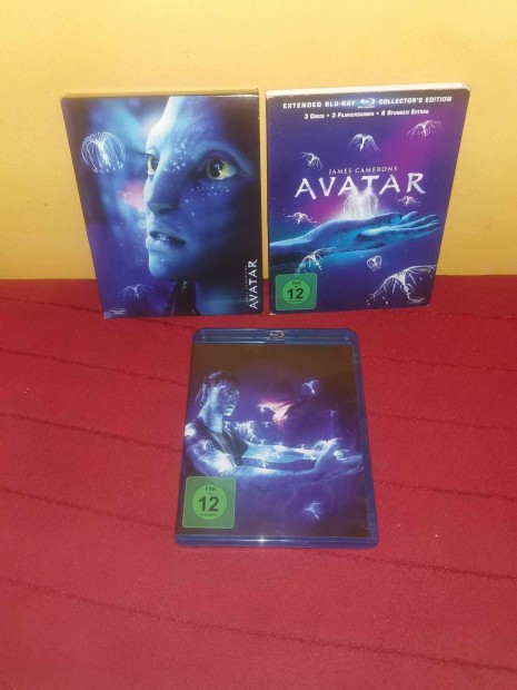 Avatar collectors edition Extended Blu-ray (angol/nmet)