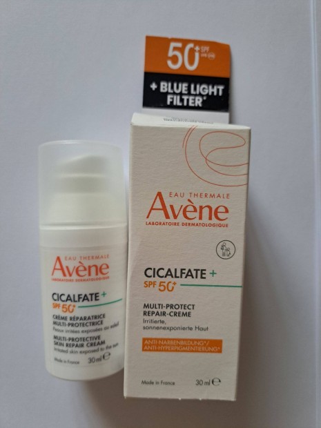 Avéne Cicalfate+ regeneráló és védő krém, SPF 50+