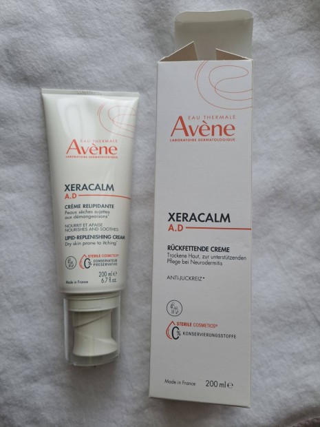 Avene Xeracalm A.D Relipidáló száraz, atópiás ekcémára és viszketésre