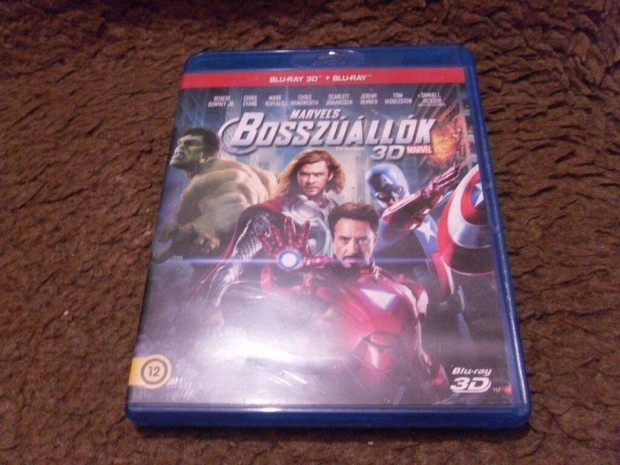 Avengers Bosszllk 3d blu ray ktlemezes