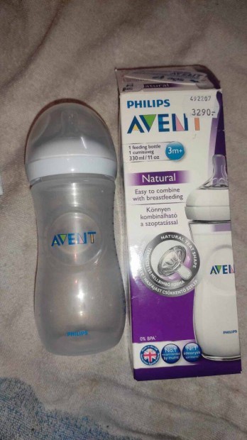 Avent cumisveg 330 ml csak sterilizlva lett 1200 ft