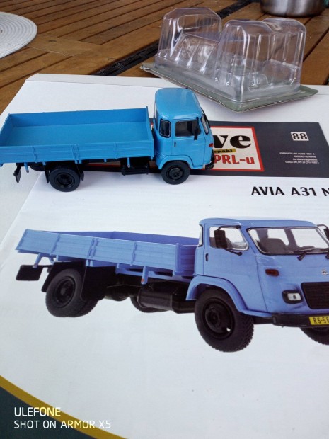 Avia A 31 N kis teherautó modell Deagoostini 1:43 Új!!! Újsággal!!!