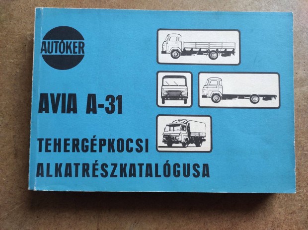 Avia A 31 alkatrészkatalógus