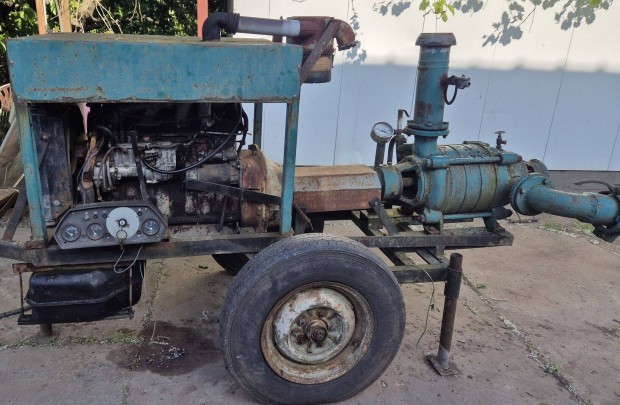 Ávia motoros mezőgazdasági öntözőberendezés (locsolómotor)