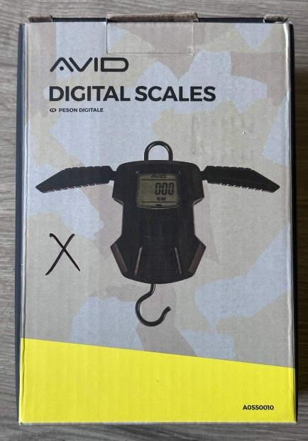 Avid Carp Digital Scales - fogantyús digitális mérleg 60kg (A0550010)