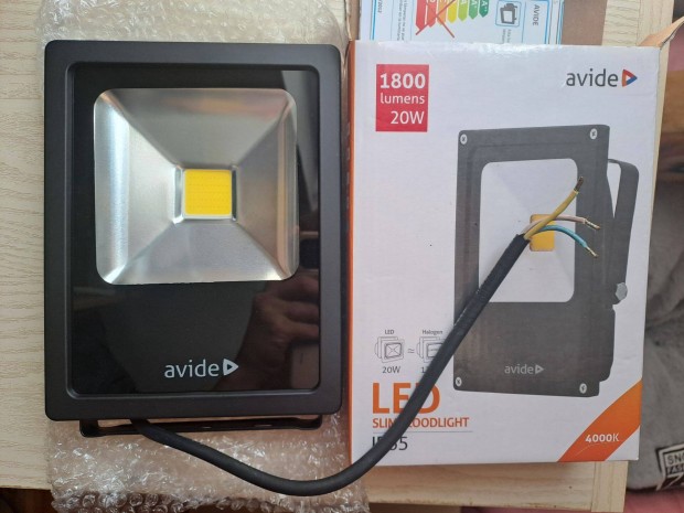 Avide led reflektor / floodlight lámpa 20w