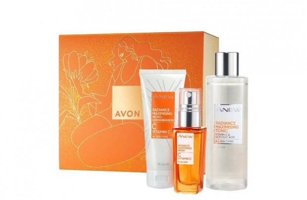 Avon Anew C-vitaminos szett díszdobozban - ingyenes szállítás