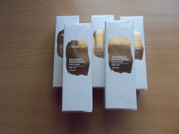 Avon Anew Ultimate GOLD Lehúzható Arcmaszk Új, több darab