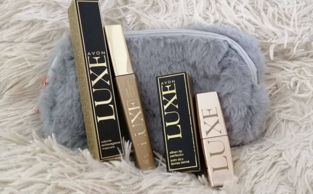Avon Luxe szépség csomag szempillaspirál ajakápoló Új - 50%