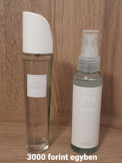Avon Pur Blanca 50 ml-es kölni+testpermet szett