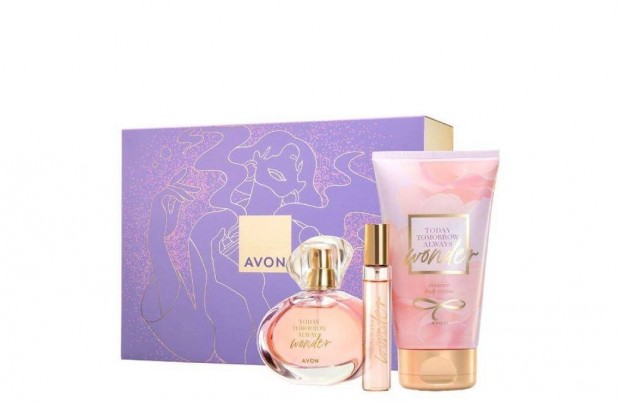 Avon TTA Wonder parfm szett dszdobozban