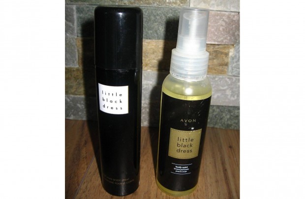 Avon little black dress deo spray, testpermet 2 db/1500.-