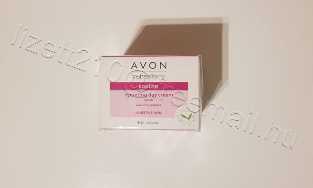 Avon nutraeffects soothe hidratl nappali arckrm bontatlan csomagol