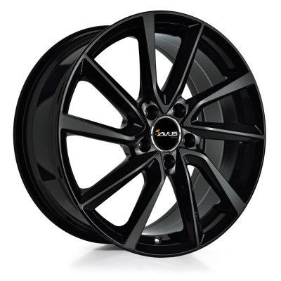 Avus AC-518 Fekete 6,5X16 4X98 ET30 CB58,1 | alufelni |