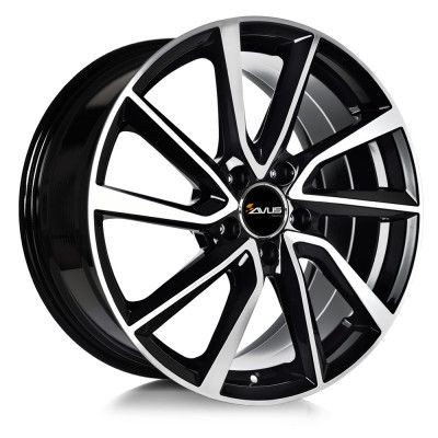 Avus AC-518 Fekete polír 6X15 5X112 ET47 CB57,1 | alufelni |