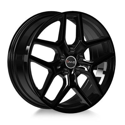 Avus AC-519 Fekete 7,5X18 5X114,3 ET40 73,1 | alufelni |