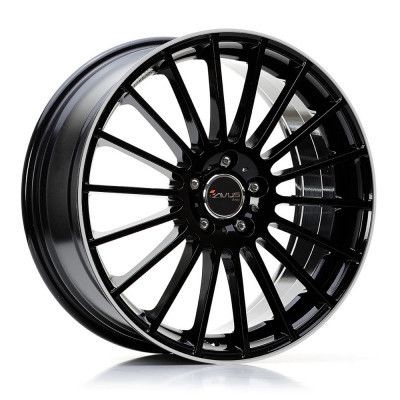 Avus AC-M03 Fekete polrozott LIP 7,5X17 5X110 ET40 CB73,1 | alufelni