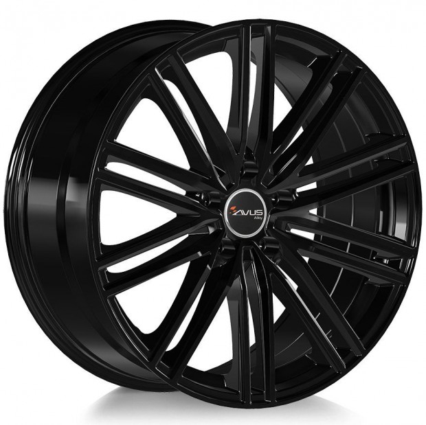 Avus AC-M08 Fekete 9X20 5X112 ET40 CB66,6 | alufelni |