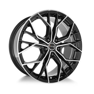 Avus AC-M10 Fekete pol�rozott 8X18 5X120 ET34 CB72,6 | alufelni |