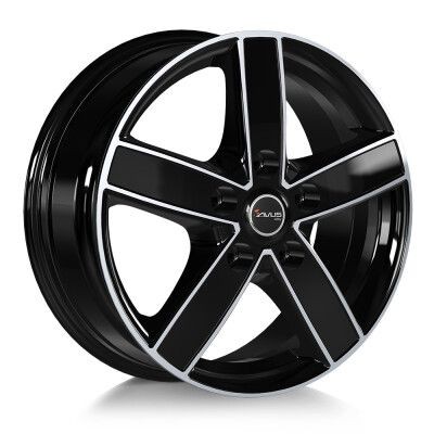 Avus AC-V51 Fekete 7,5X18 5X114,3 ET38 CB66,1 | alufelni |