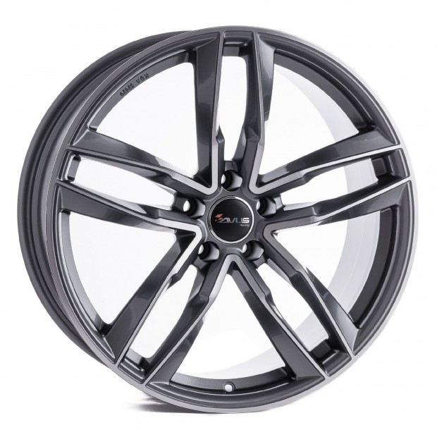 Avus AF16 Antracit polír 7,5X17 5X112 ET29 CB66,6 | alufelni |