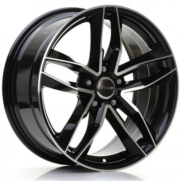 Avus AF16 Fekete polír 9X20 5X112 ET35 CB66,6 | alufelni |
