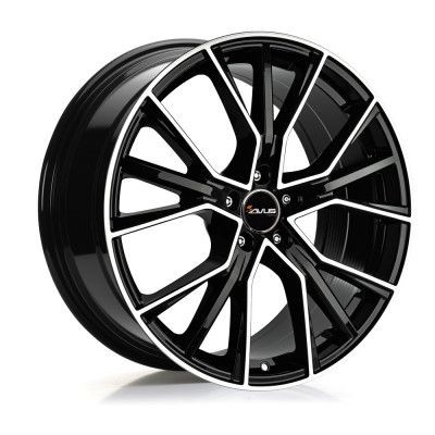 Avus AF18 Fekete polír 10X22 5X112 ET35 CB66,6 | alufelni |
