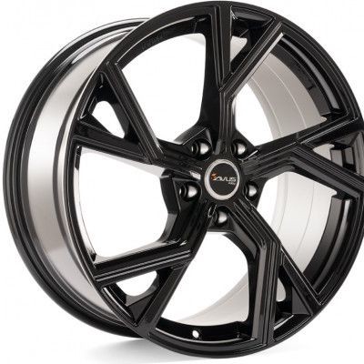 Avus AF20 Fekete 8,5X20 5X112 ET32 CB66,6 | alufelni |