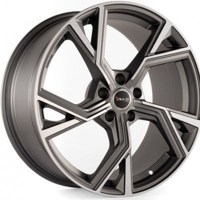 Avus AF20 Matt Antracit polírozott 8X18 5X112 ET40 CB66,6 | alufelni |
