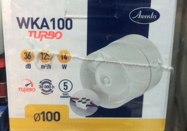 Awenta Wka100T Turbo csventiltor idzitvel