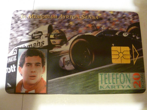 Ayrton Senna telefonkrtya