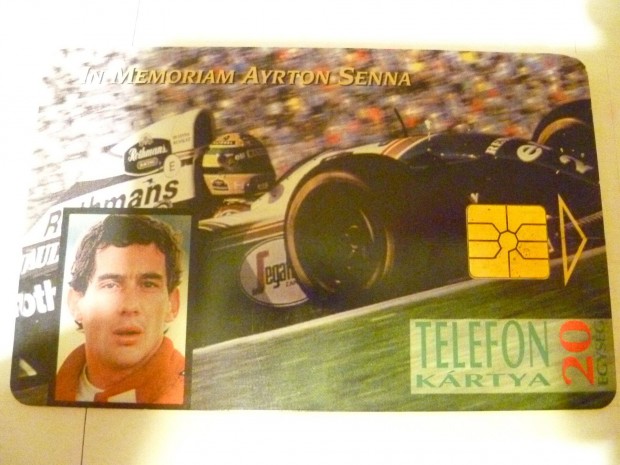 Ayrton Senna telefonkrtya