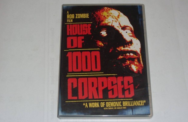 Az 1000 halott hza 2003. DVD Horror