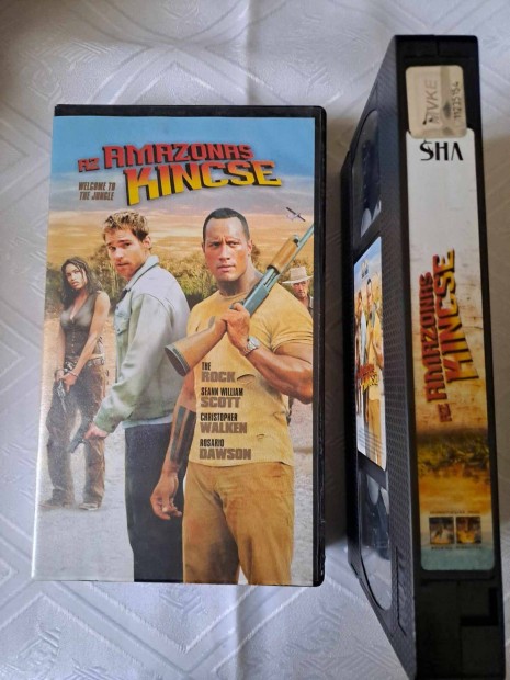 Az Amazonas kincse VHS - Dwayne Johnson