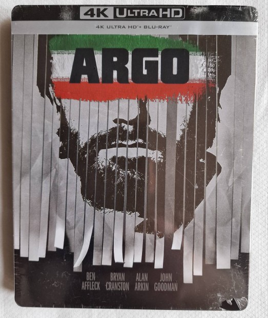 Az Argo-akci (4K UHD + BD) steelbook blu-ray 