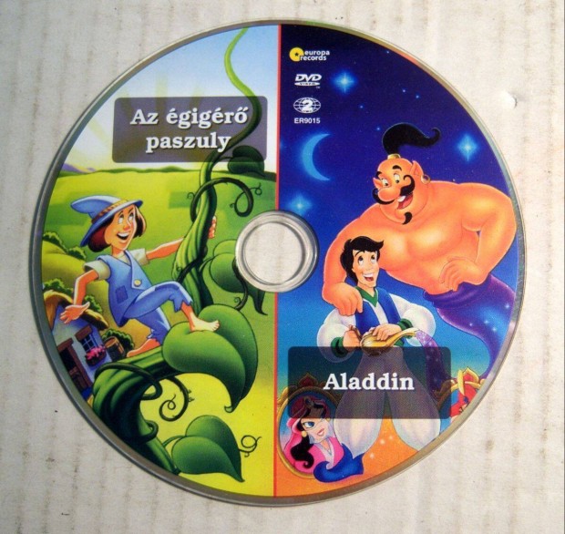 Az Égigérő Paszuly - Aladdin (1990) 2009 DVD (nem Disney)