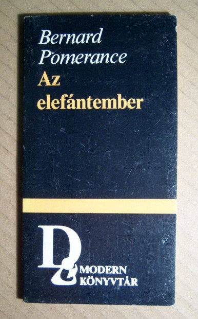 Az Elefntember (Bernard Pomerance) 1981 (8kp+tartalom)